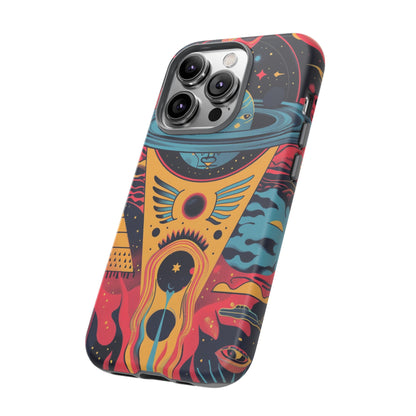 Cosmic Journey Space and Time Phone Case