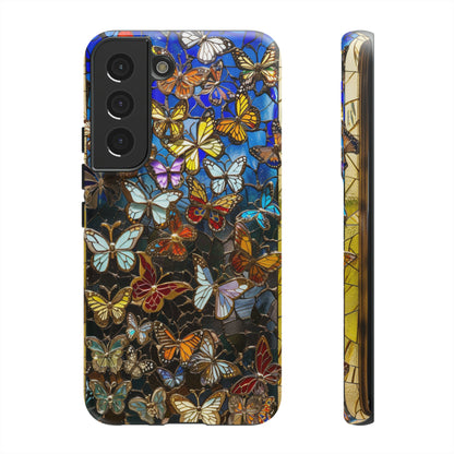 Butterfly Flower Garden Painting Phone Case