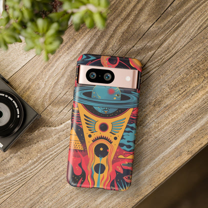 Cosmic Journey Space and Time Phone Case