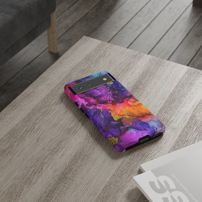 Floral Color Explosion iPhone 12 Case