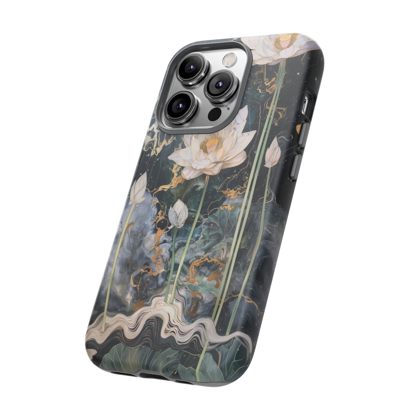 Lotus Floral Zen Art Phone Case