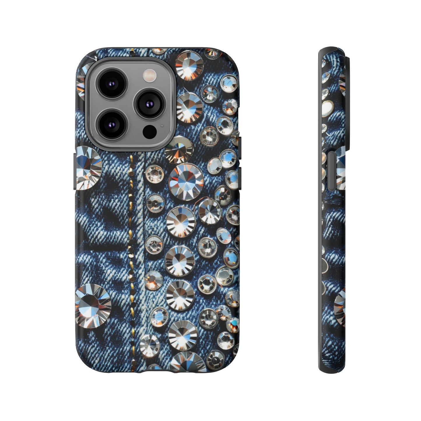 Blue Jean Queen Rhinestone Bling Phone Case