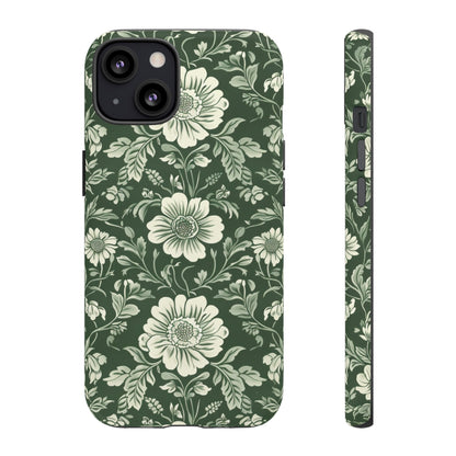 Floral Sage Green Wildflower Phone Case