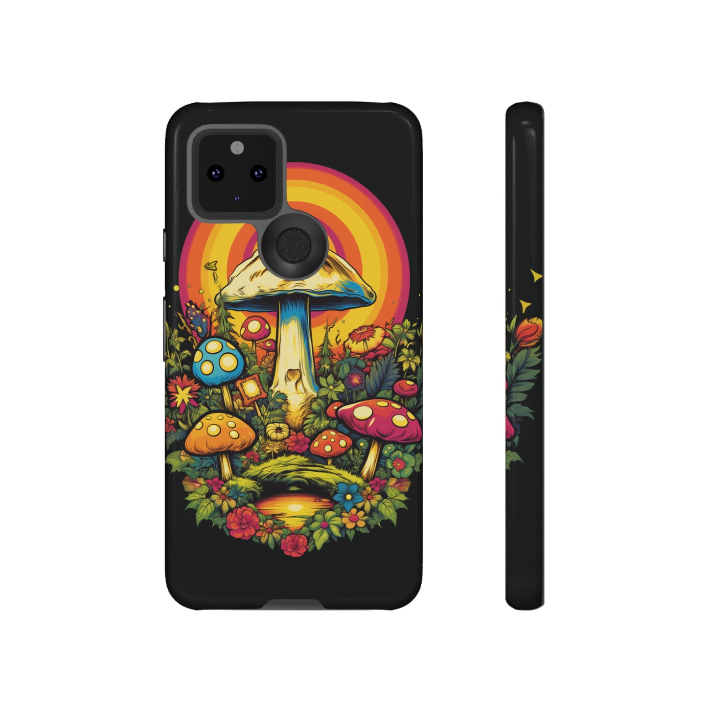 Psychedelic Art Mushroom Phone Case