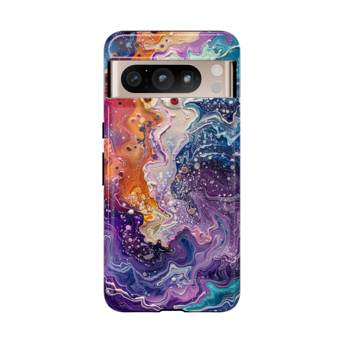 Trippy Psychedelic Color Waves Phone Case