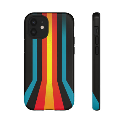 Retro Lines 1980s Flashback Phone Case