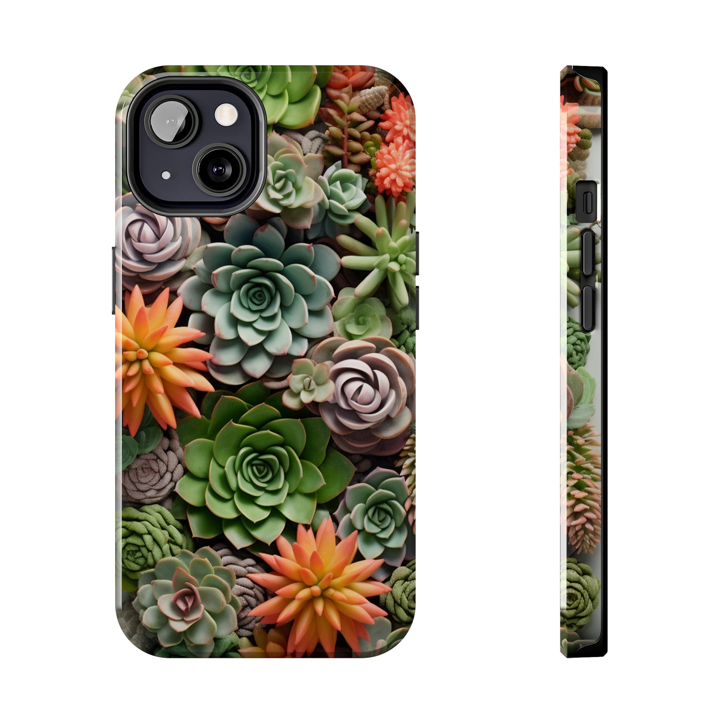 Succulent Desert Cactus Floral iPhone Case | Embrace the Beauty of Arid Elegance