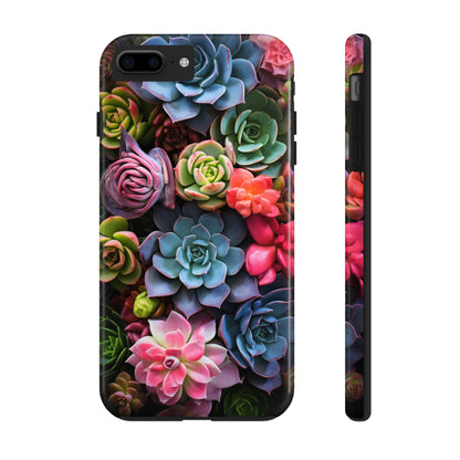 Succulent Desert Cactus Floral iPhone Case | Embrace the Beauty of Arid Elegance