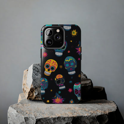 Sugar Skull iPhone Case | Day of the Dead Elegance for Apple iPhone Models