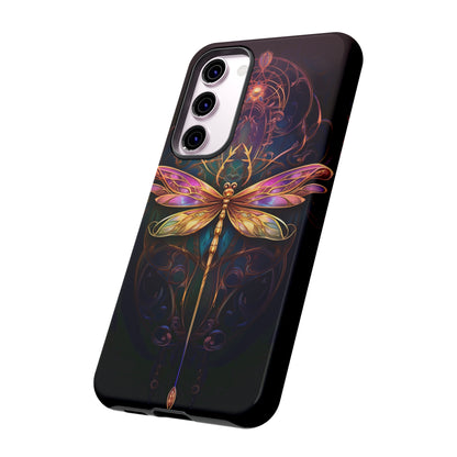 Art Nouveau Dragonfly - A Timeless Symbol of Elegance for Google Pixel, iPhone, and Samsung Cases