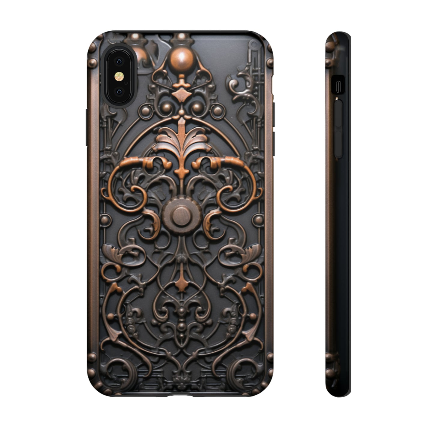 Unique wrought iron-inspired case for iPhone 14 Pro Max