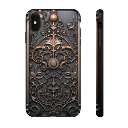 Unique wrought iron-inspired case for iPhone 14 Pro Max