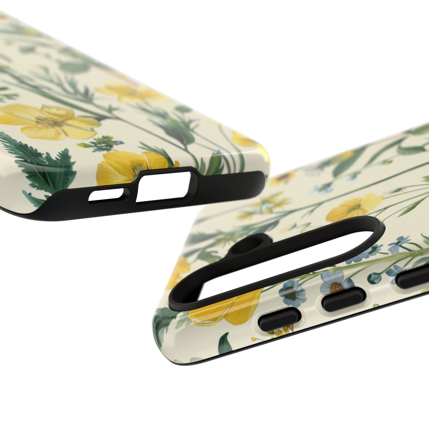 Floral Sage Yellow Wildflower Phone Case