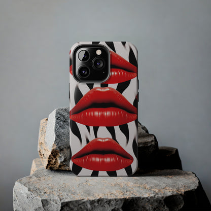 Kiss Lips iPhone Case | Expressive and Playful Design for iPhone 11, 12, 13, 14