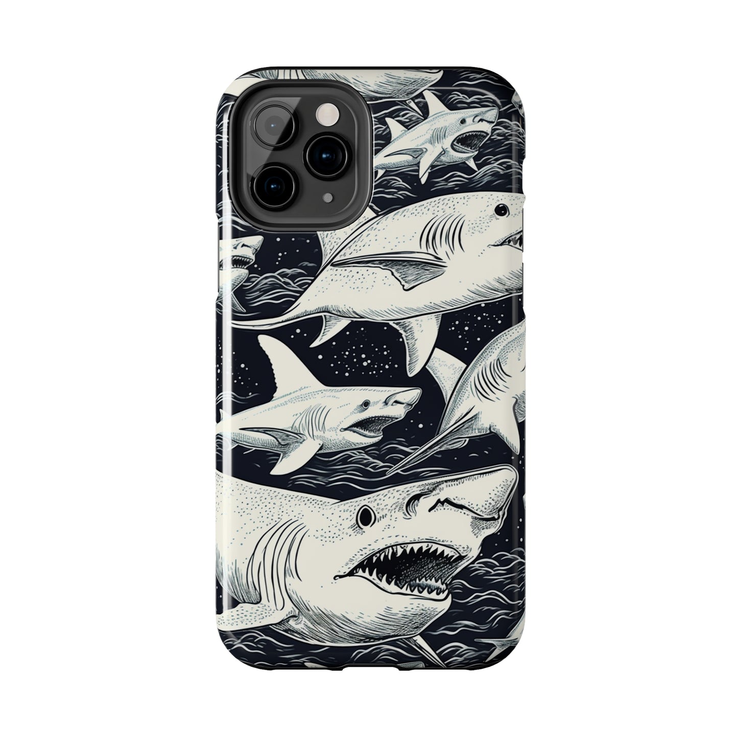 Shark Design | Swimming with the Sharks Aquatic Adventure iPhone 13 Case