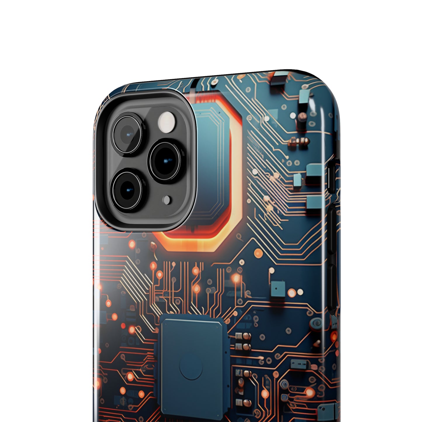 Neon Nexus: Cyberpunk Circuit Board | Futuristic Tech-Inspired iPhone Case