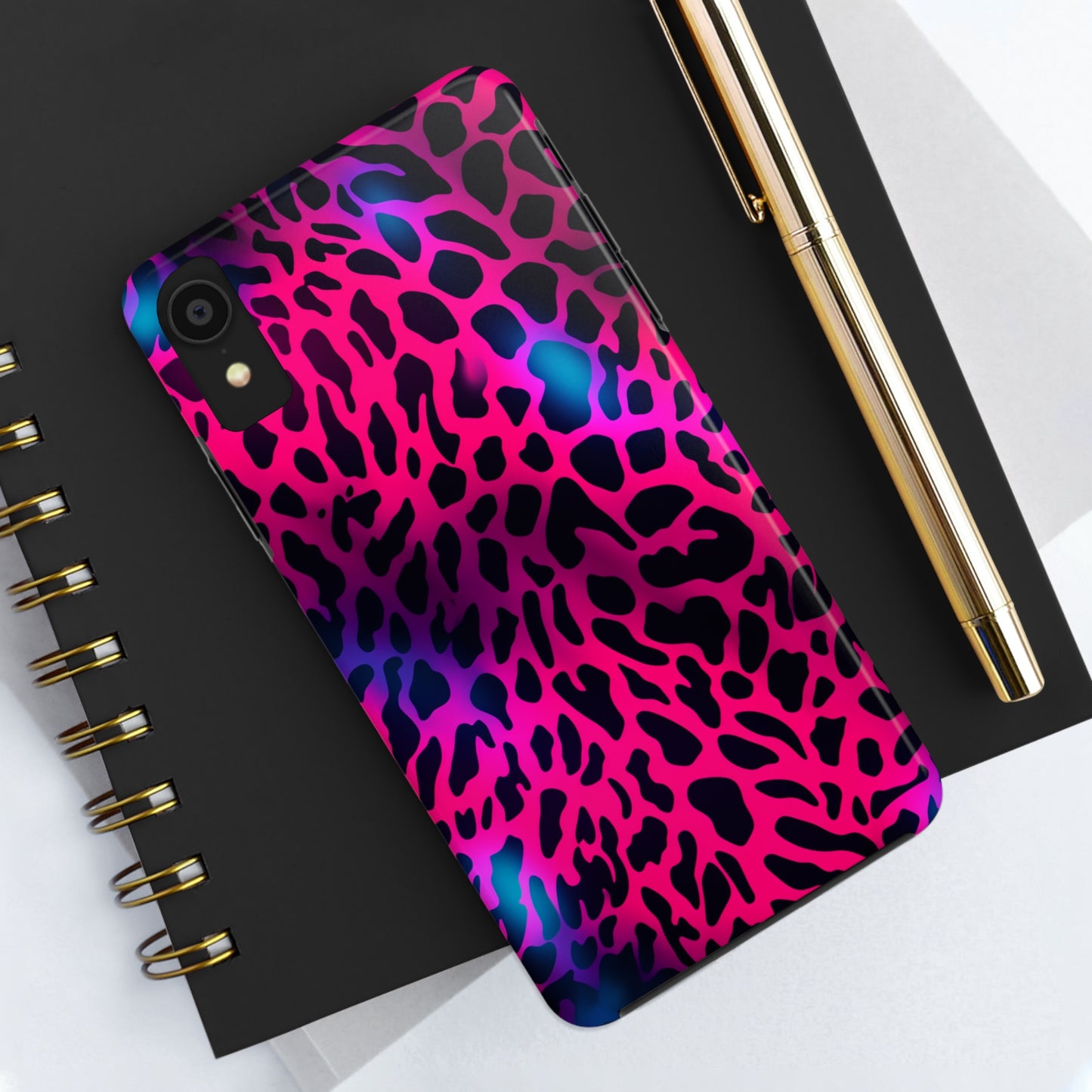 Wild Child: Trippy Leopard Spots Mystique | Dynamic iPhone Case