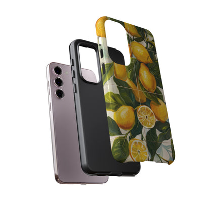 Mediterranean Lemon Italian Tile iPhone 14 Case