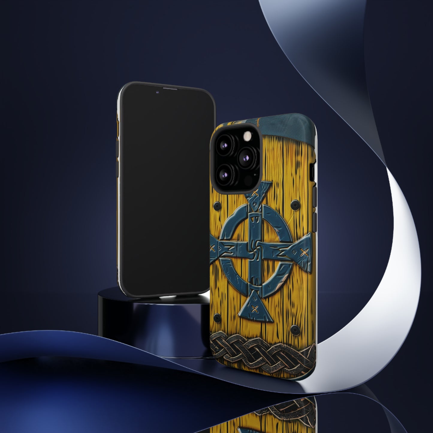 Viking Battle Shield Phone Case