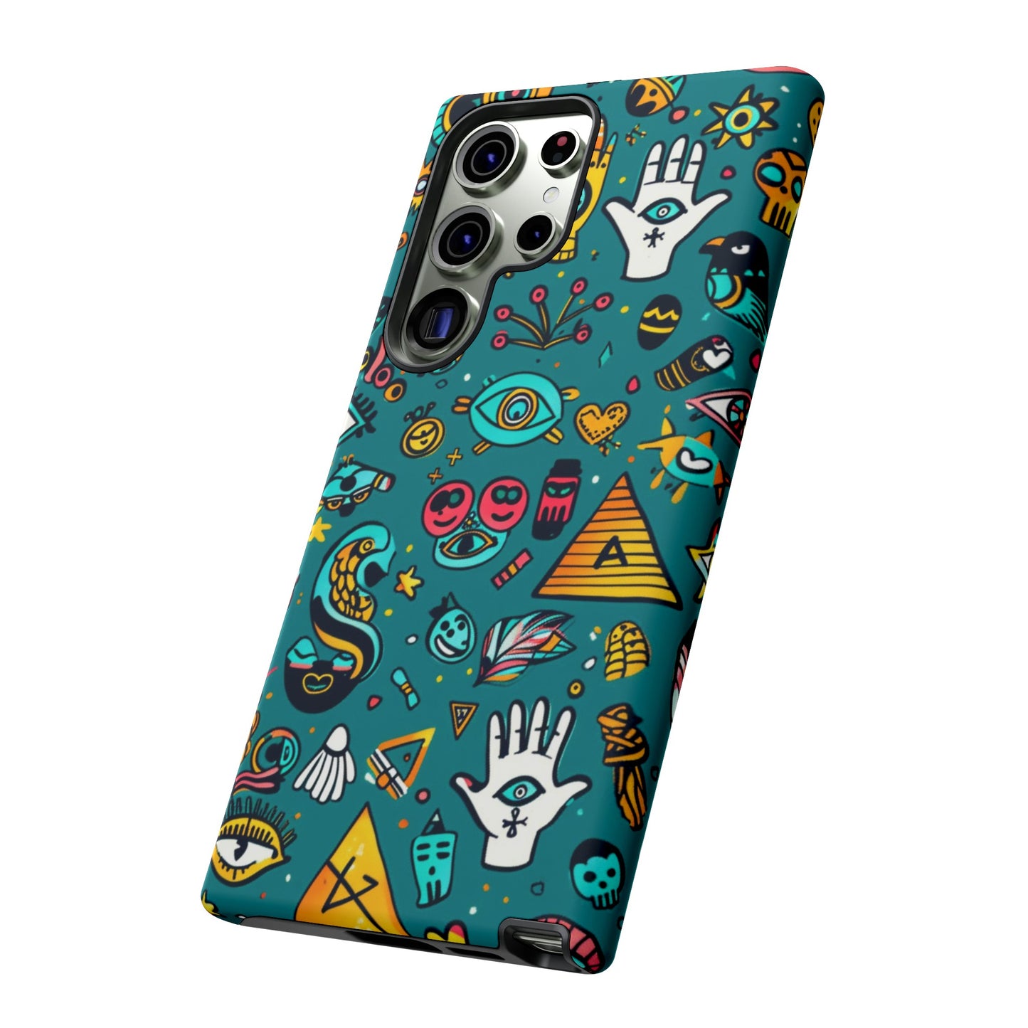 UFOs and Ancient Egypt Talisman Collage Phone Case