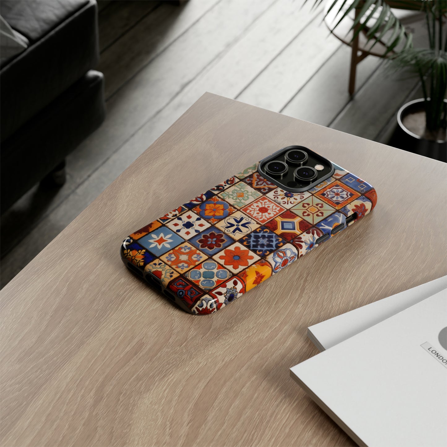 Mexican Tile Phone Case Fits all iPhone 15, Samsung and Pixel