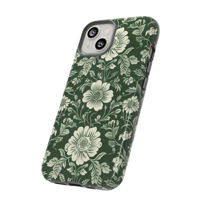 Floral Sage Green Wildflower Phone Case