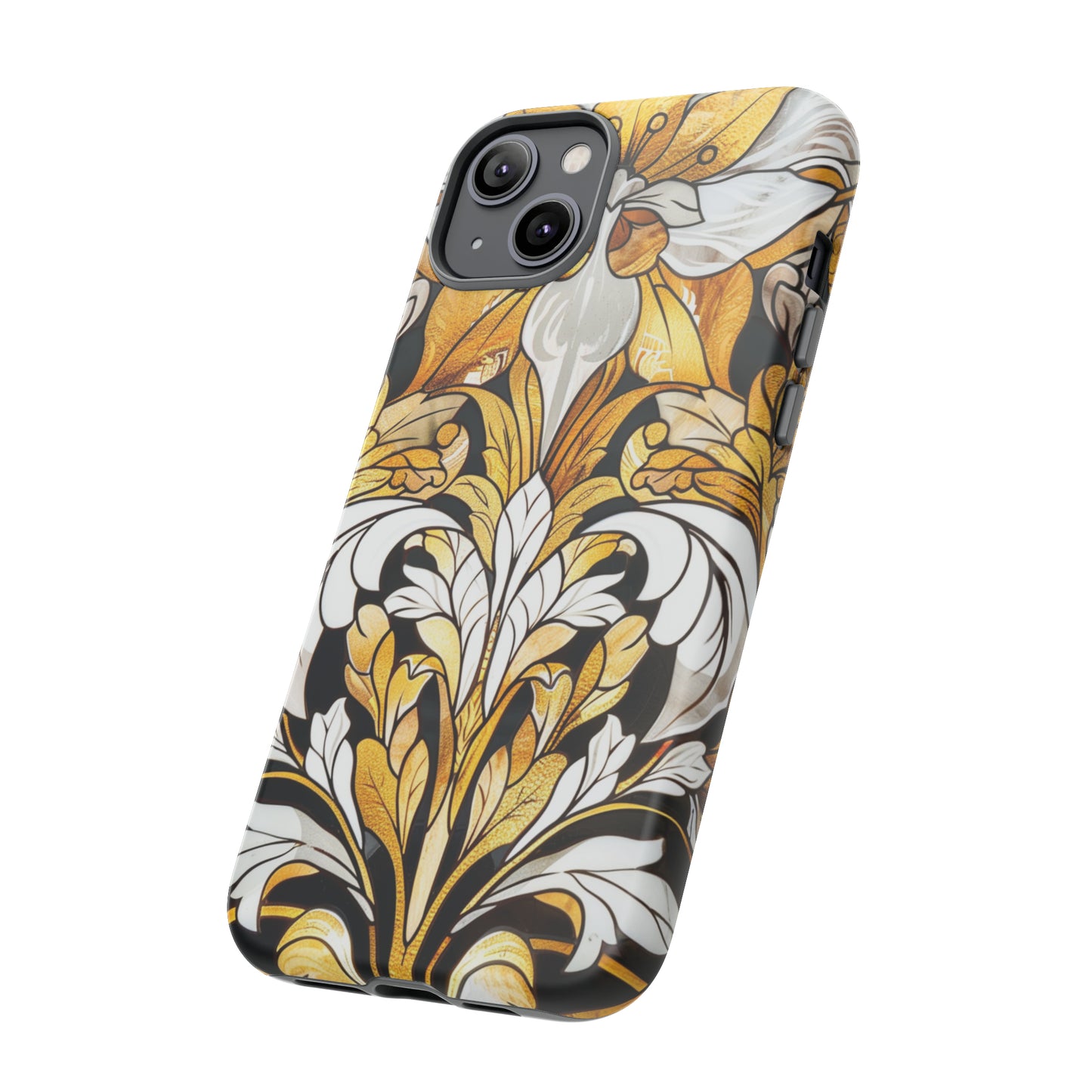 Art Deco Stained Glass floral Phone Case