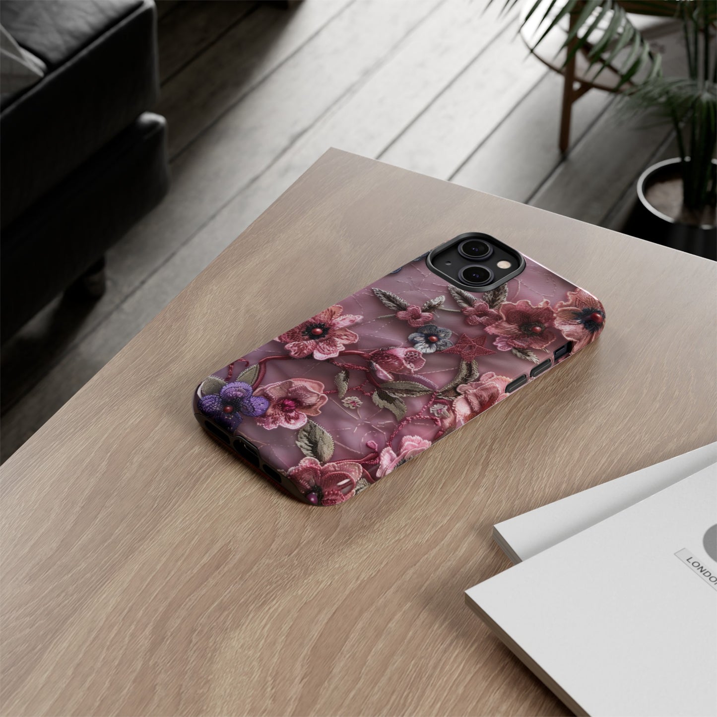 Coquette Aesthetic Floral Art Phone Case