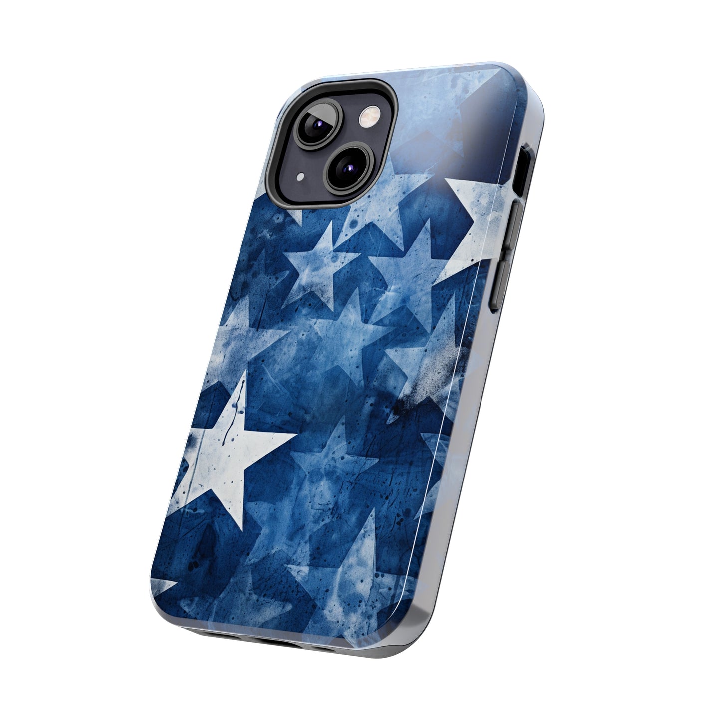 Starry Nights: Denim Dreams | Celestial Star-Patterned iPhone Case