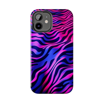 Wild Illusion: Trippy Tiger Stripes Mystique | Dynamic iPhone Case