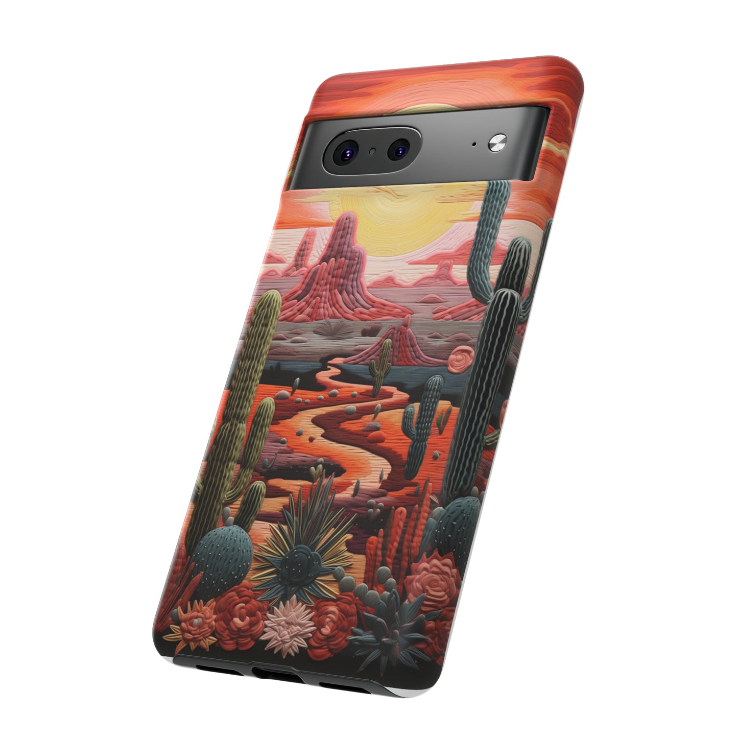 Cactus Desert Sunset Phone Case