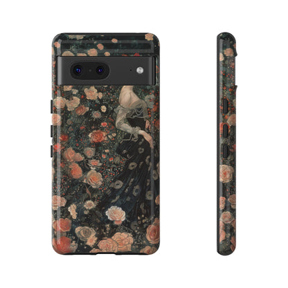 Art Nouveau French Floral Beauty Painting Phone Case