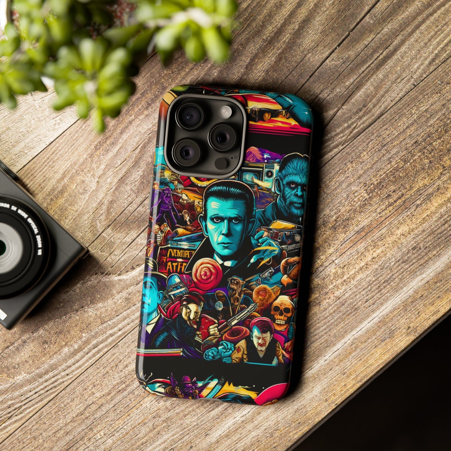 Retro Horror Hollywood Pop Art Phone Case