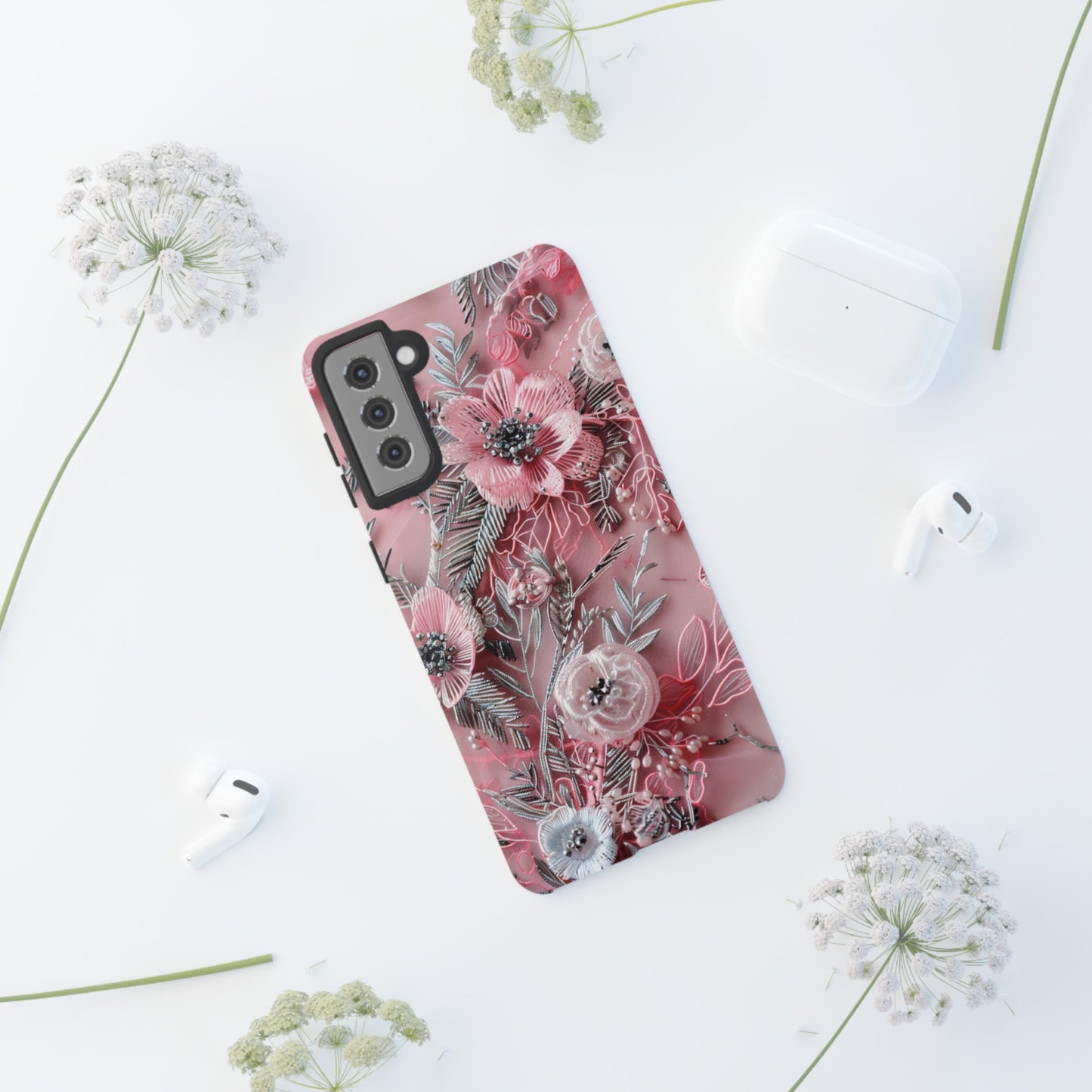 Coquette Aesthetic Floral Art Phone Case