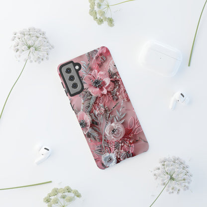 Coquette Aesthetic Floral Art Phone Case