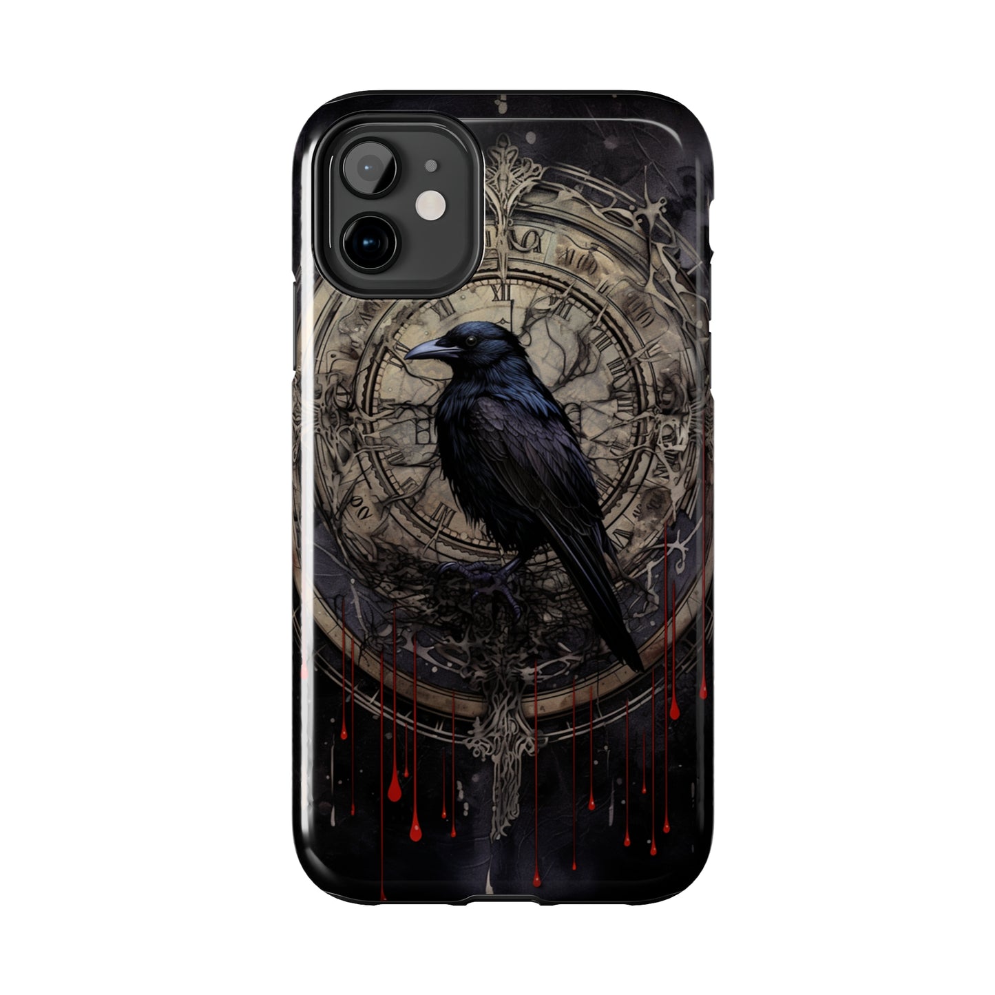 Nevermore Edgar Allan Poe iPhone Case | Embrace the Haunting Beauty of 'The Raven'