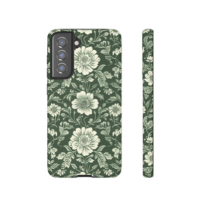 Floral Sage Green Wildflower Phone Case