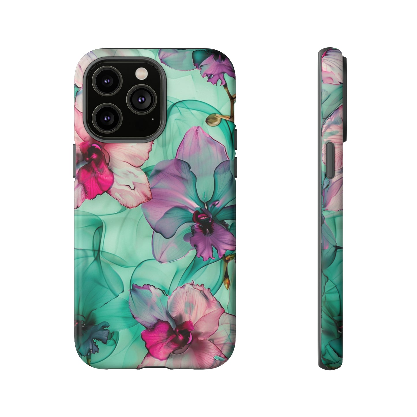 Watercolor Floral Orchids Phone Case