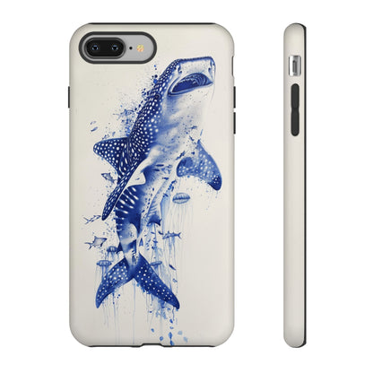 Whale Shark, Turtle, Manta Ray Phone Case