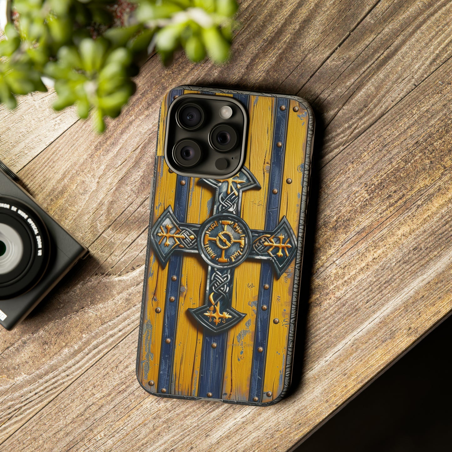 Viking Battle Shield Phone Case