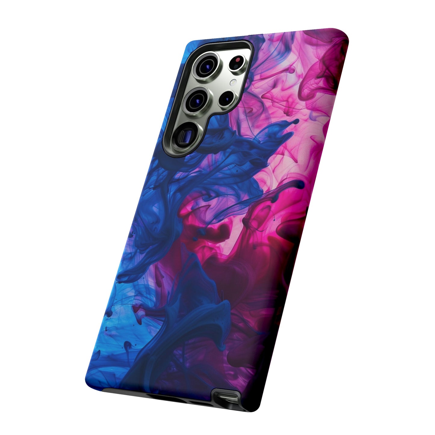 Magenta and Blue Color Explosion Phone Case