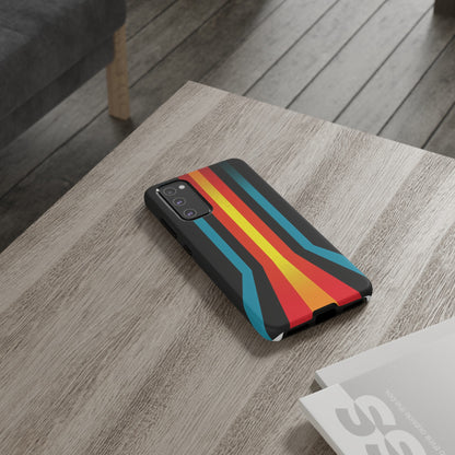 Retro Lines 1980s Flashback Phone Case