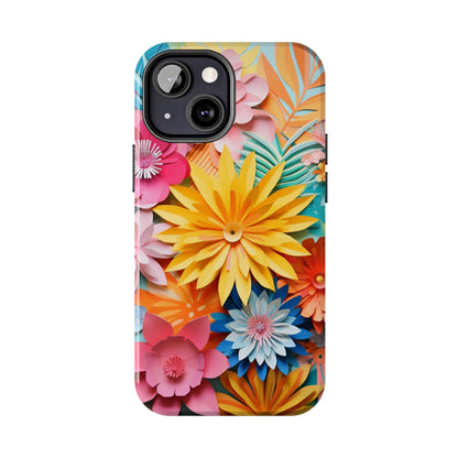 iPhone 12 Pro Max Artistry: Paper Floral Design – Crafted Elegance for iPhone 13 Pro and iPhone XR Enthusiasts