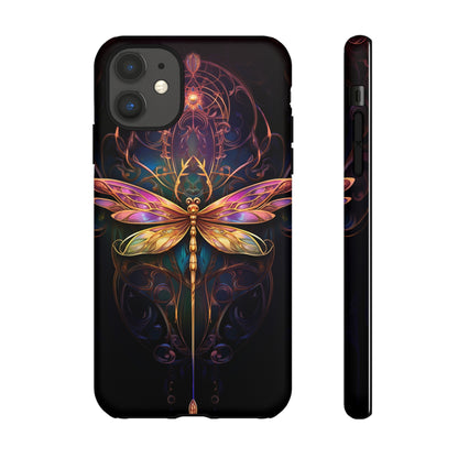 Art Nouveau Dragonfly - A Timeless Symbol of Elegance for Google Pixel, iPhone, and Samsung Cases