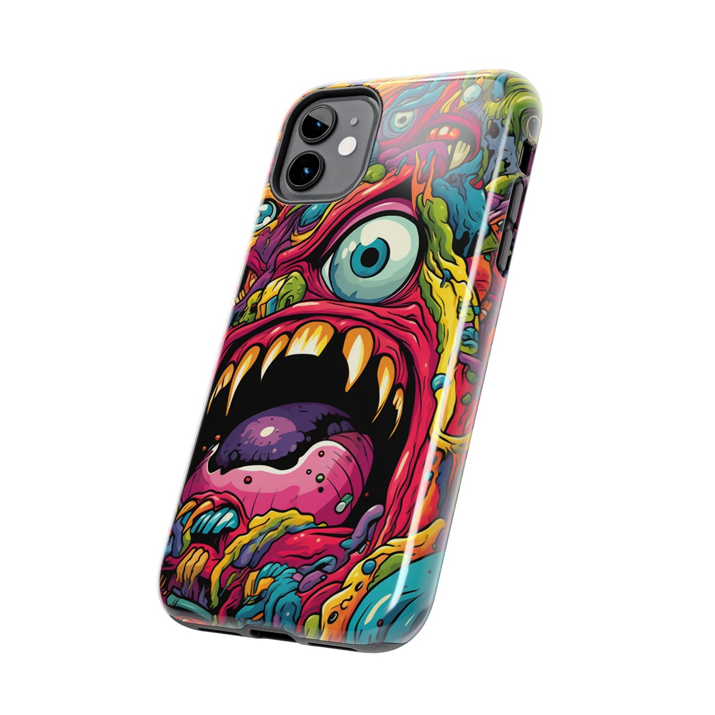 Psychedelic Dive: Monsters in the Mind & Mysteries Under the Bed | iPhone Tough Case