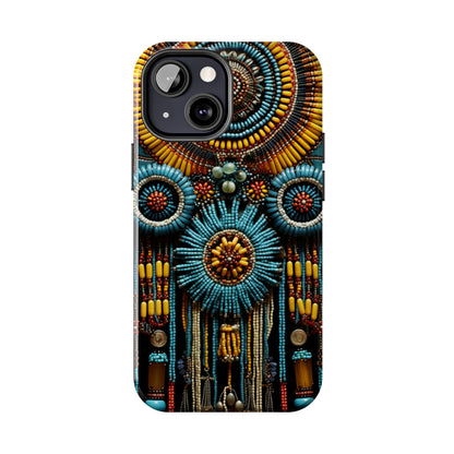 Native American Beadwork iPhone Case | Crafted Elegance with Cultural Heritage