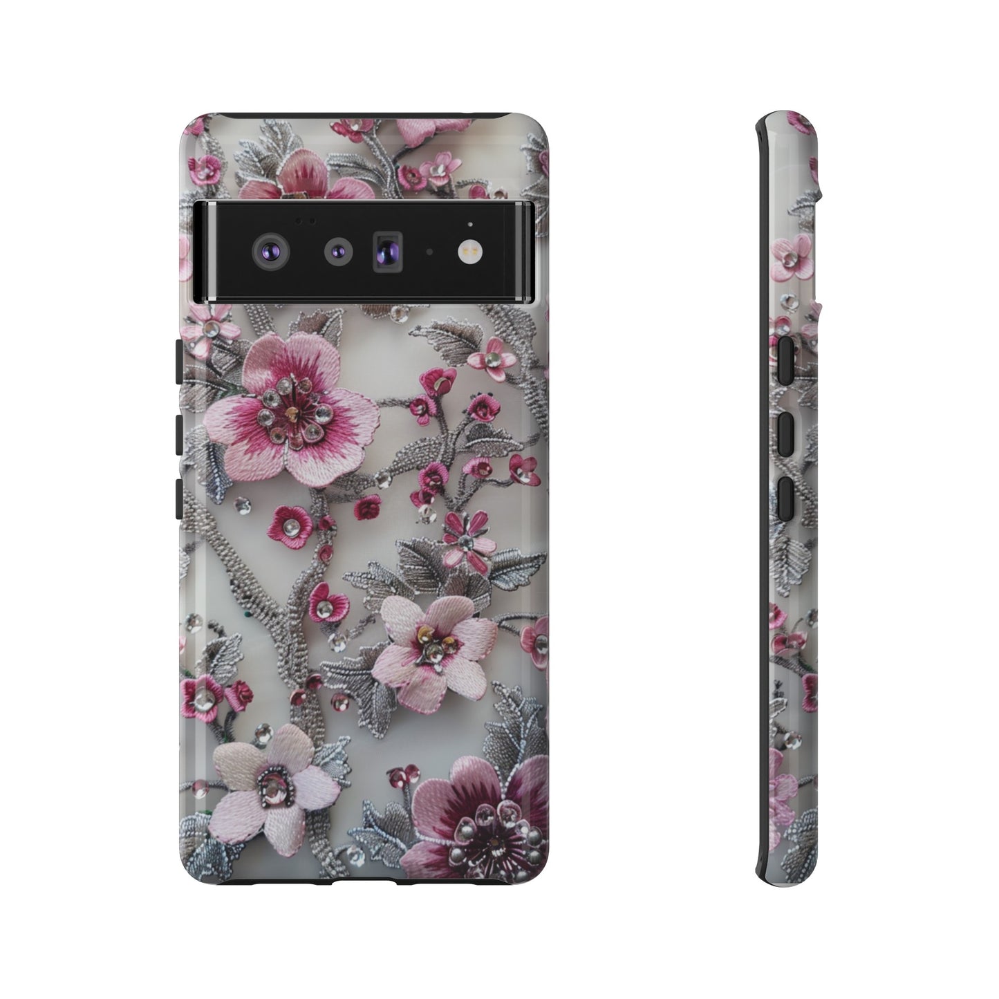 Coquette Aesthetic Floral Art iPhone 12 Case