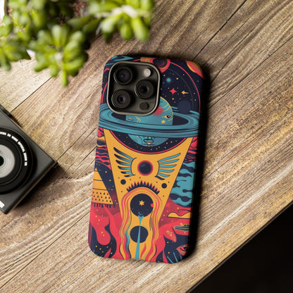 Cosmic Journey Space and Time Phone Case