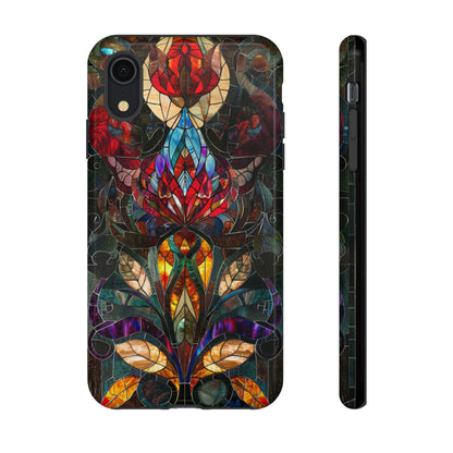 Art Deco Stained Glass floral Phone Case