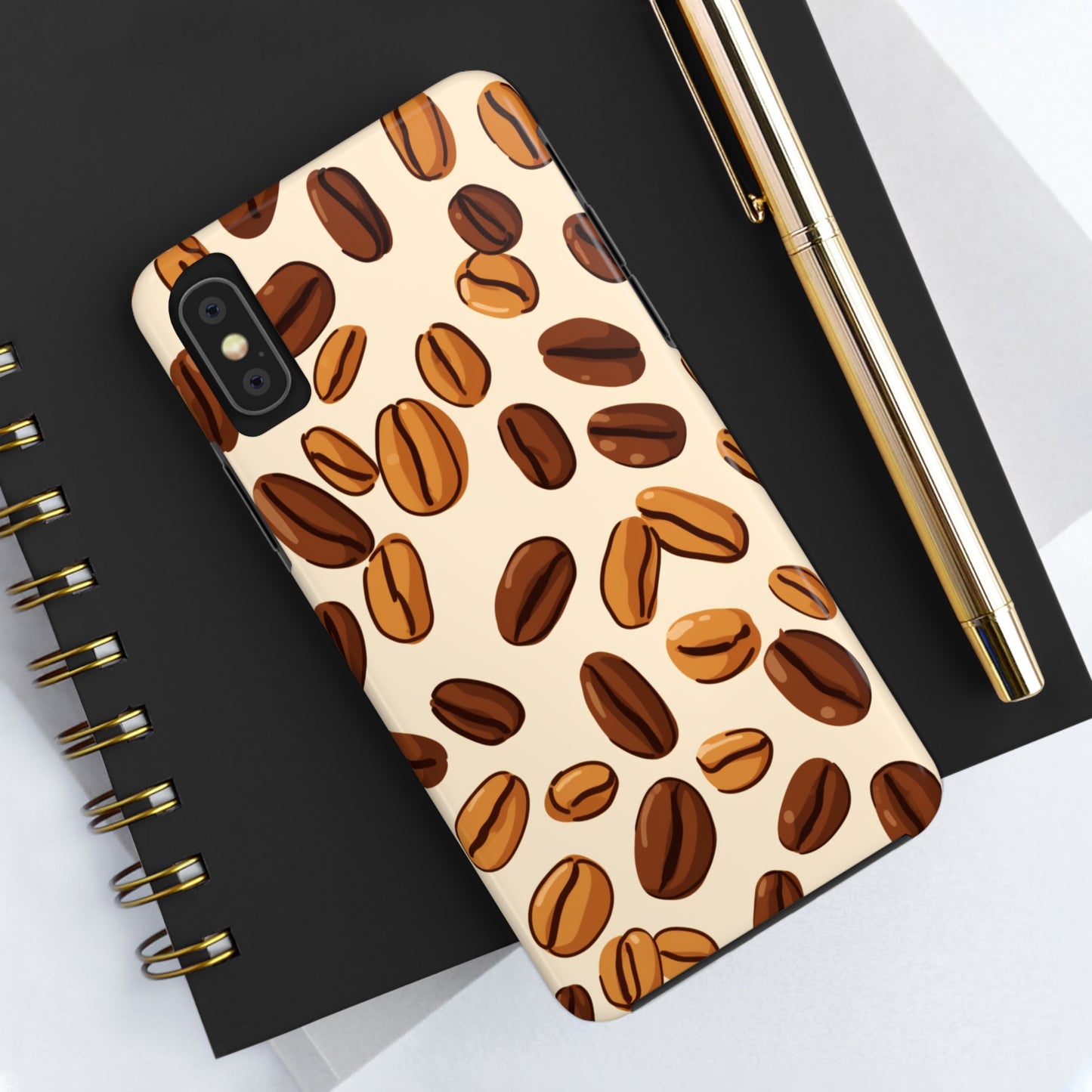 Awaken the Senses: Fresh Coffee Bean Design | Aromatic iPhone Case